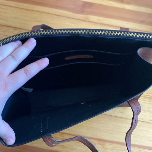 Banana Republic brown leather tote bag - Picture 3 of 9